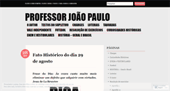 Desktop Screenshot of professorjoaopaulo.com